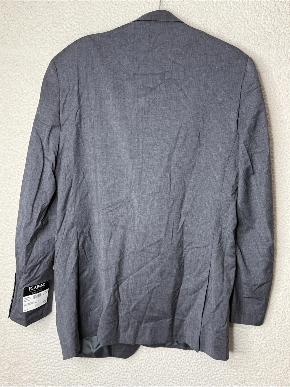 NWT Jos. A. Bank 1905 Collection Tailored Fit Suit Jacket Gray 44L